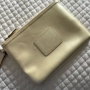 Coach clutch - opalescent Pearl white, very good used condition